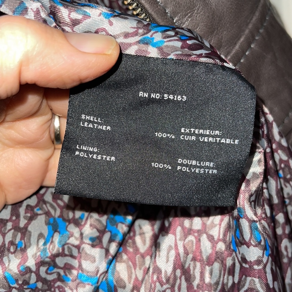 Marc New York leather jacket size S - Picture 5 of 9